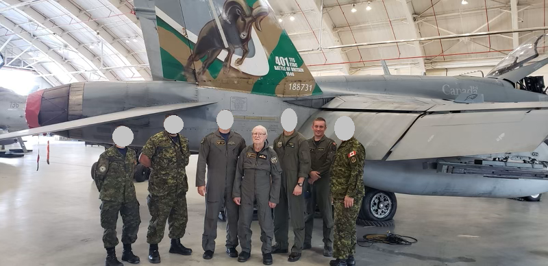 Cold plunge to remember our soldiers