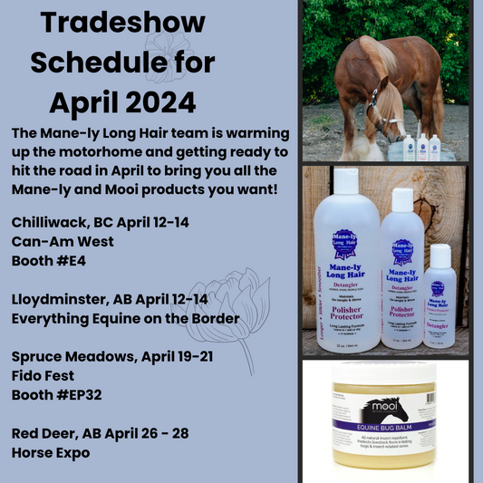 APRIL TRADESHOW SCHEDULE